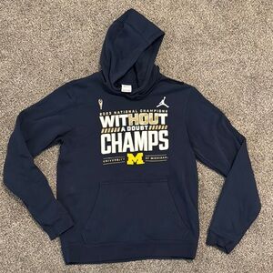 Navy University of Michigan Hoodie